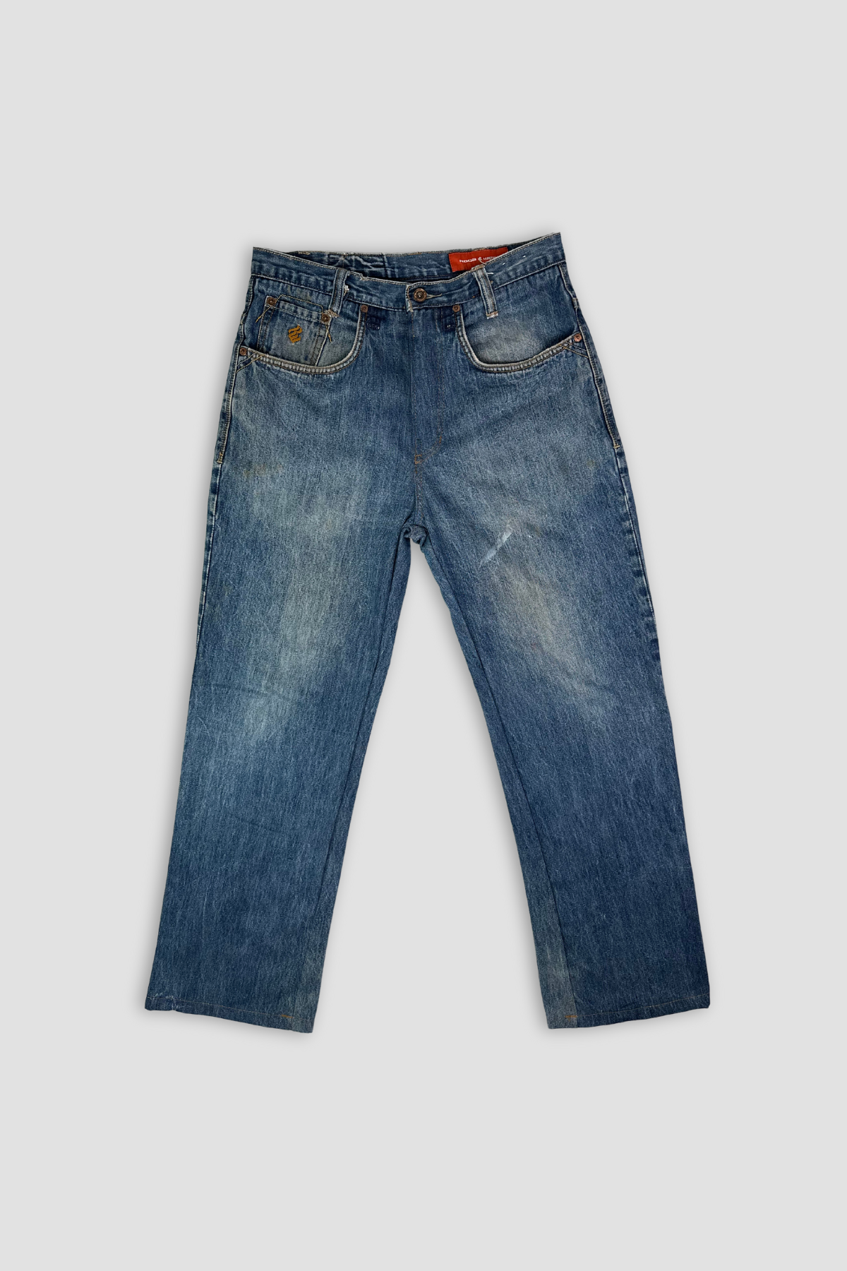 Rocawear Embroidered Pockets Denim Jeans