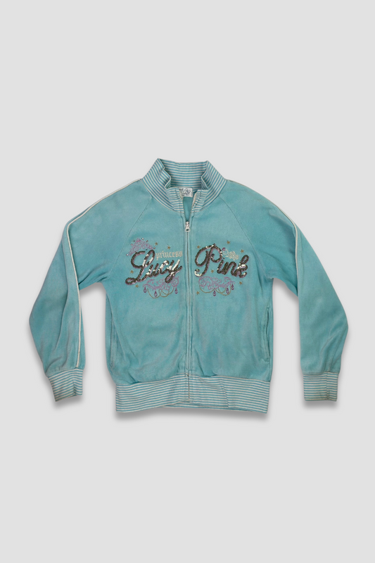 French Soda Lucy Pink Zip Jacket