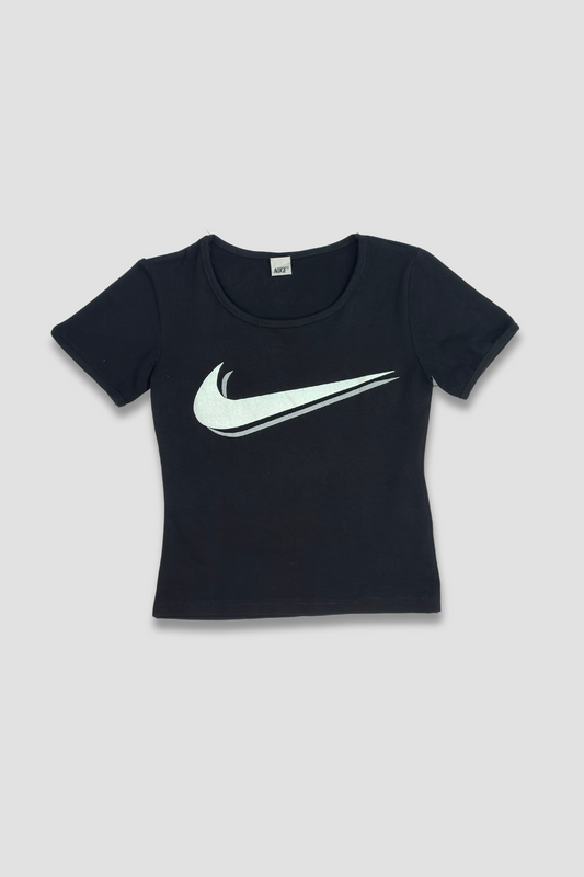 Nike Round Neck Black T-Shirt