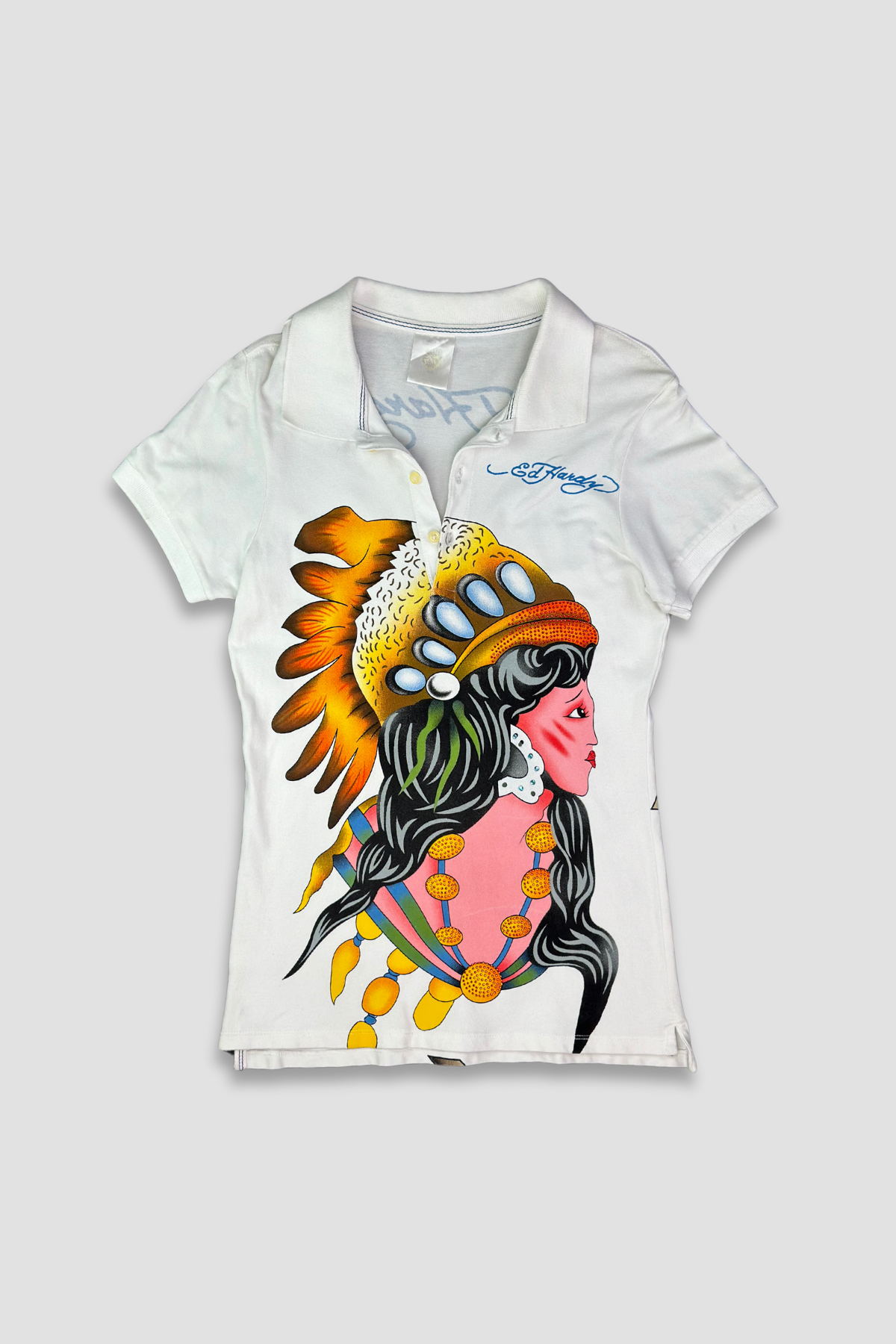 Ed Hardy Collared T-Shirt