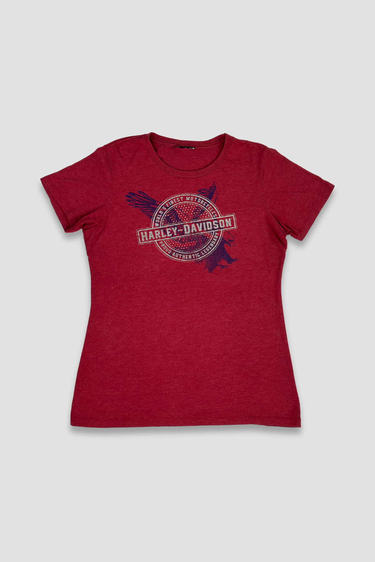 Harley Davidson Red Eagle T-Shirt