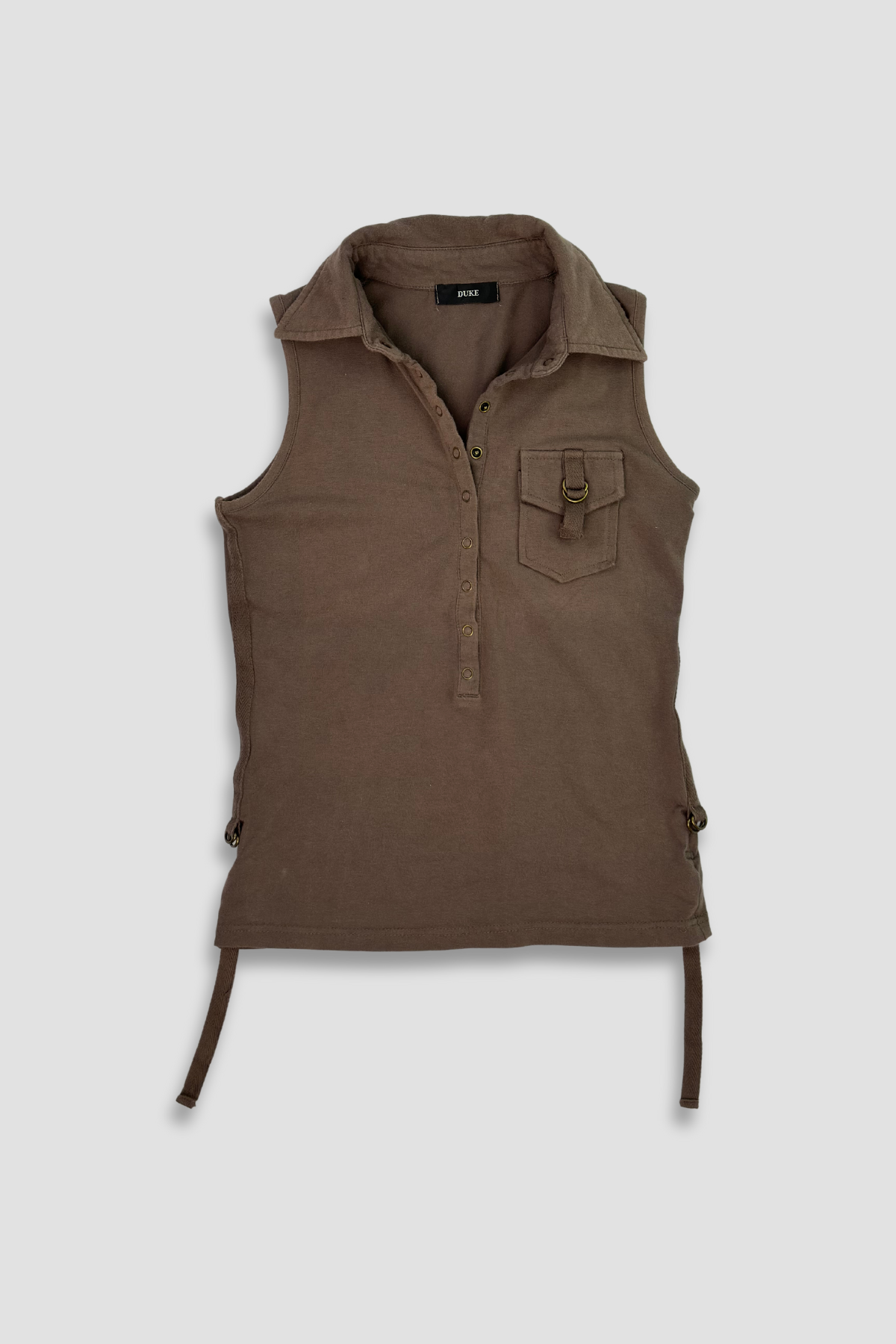 Duke Collared Cargo Tank Top