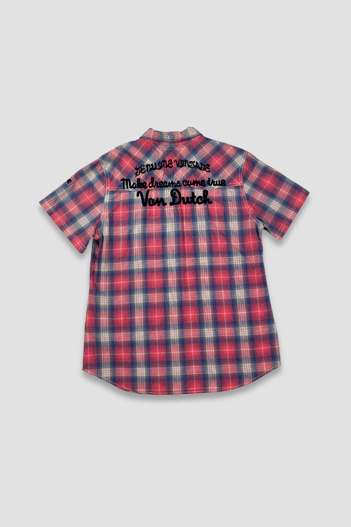 Von Dutch Plaid Shortsleeve Shirt