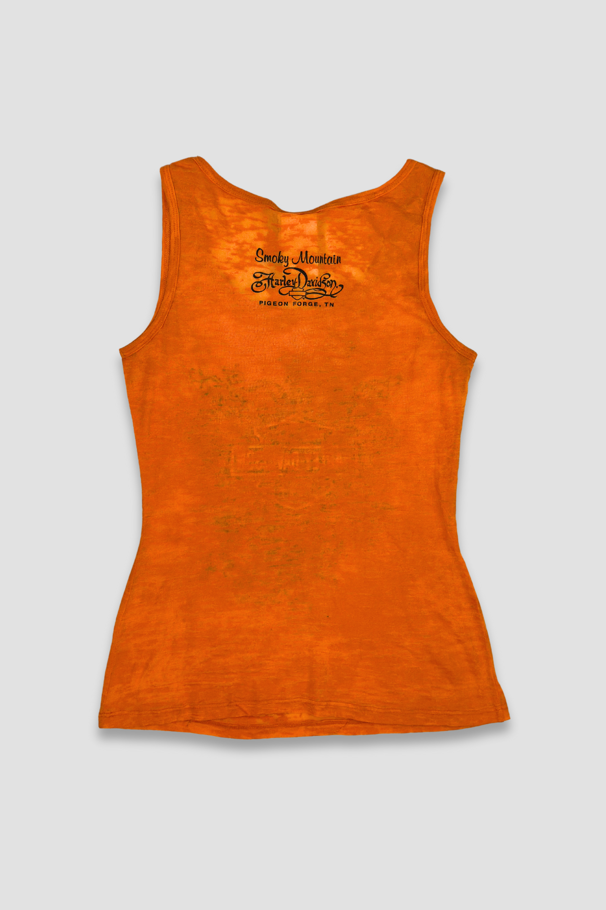 Harley Davidson Orange Tank Top