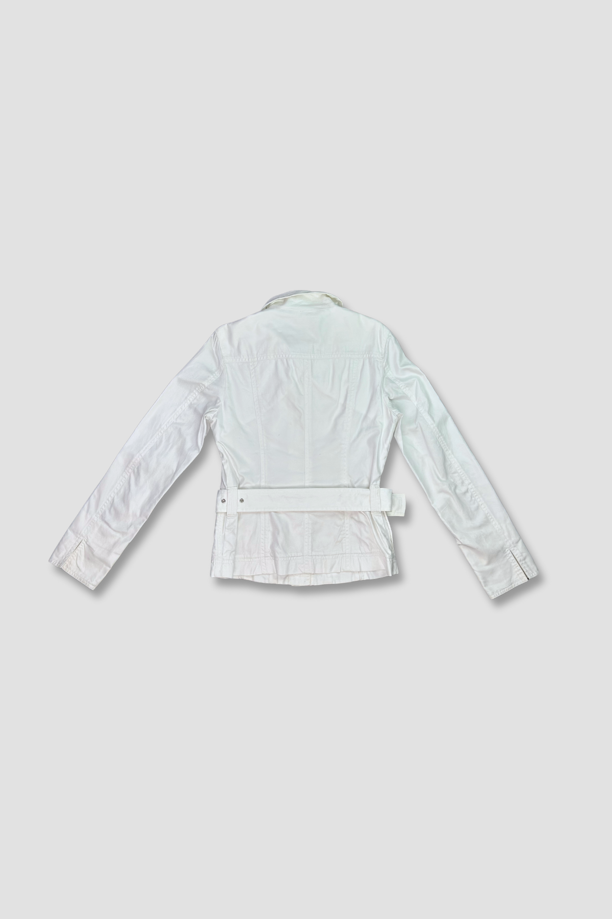 Michel Klein White Denim Jacket