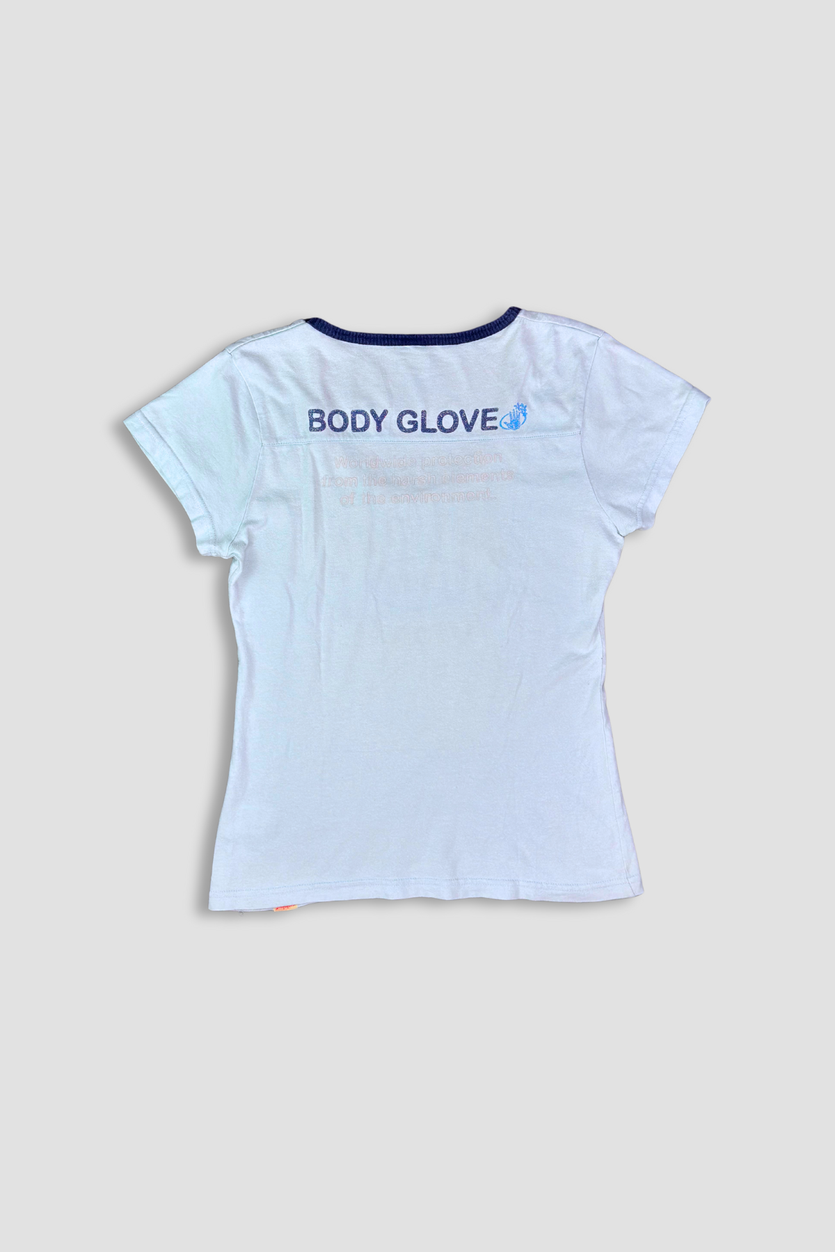 Body Glove Round Neck Cap Sleeve T-Shirt