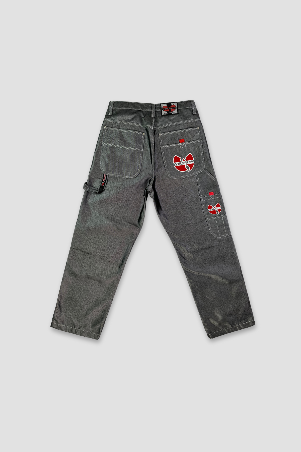 Wu Tang Jeans Collection Metallic Wide Fit Cargo Pants