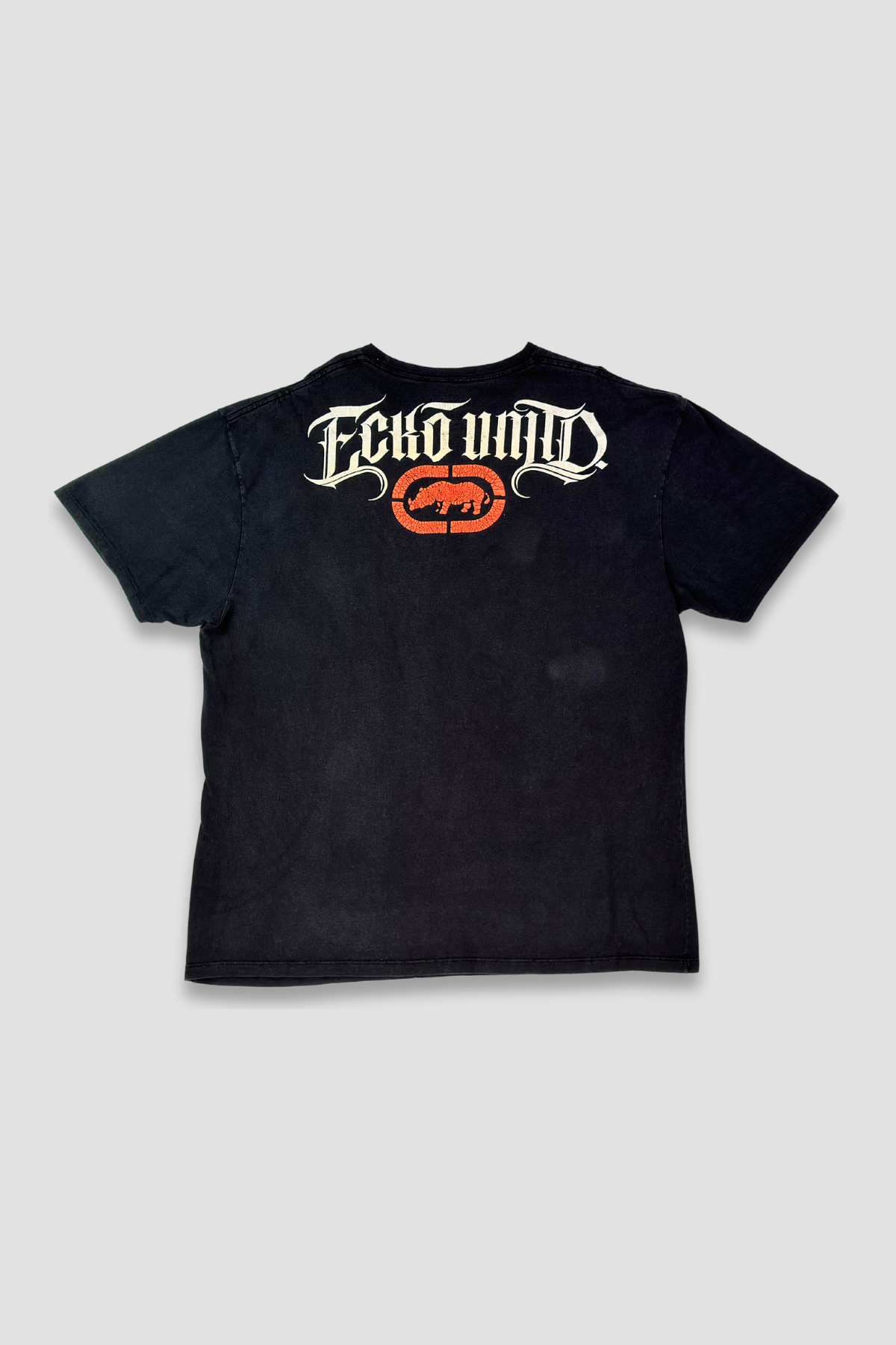 Eckō Unltd. Men's Patched Black T-shirt