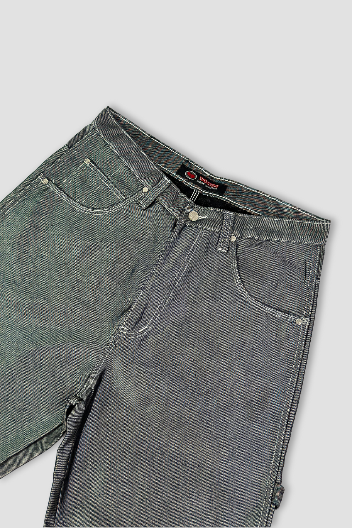 Wu Tang Jeans Collection Metallic Wide Fit Cargo Pants