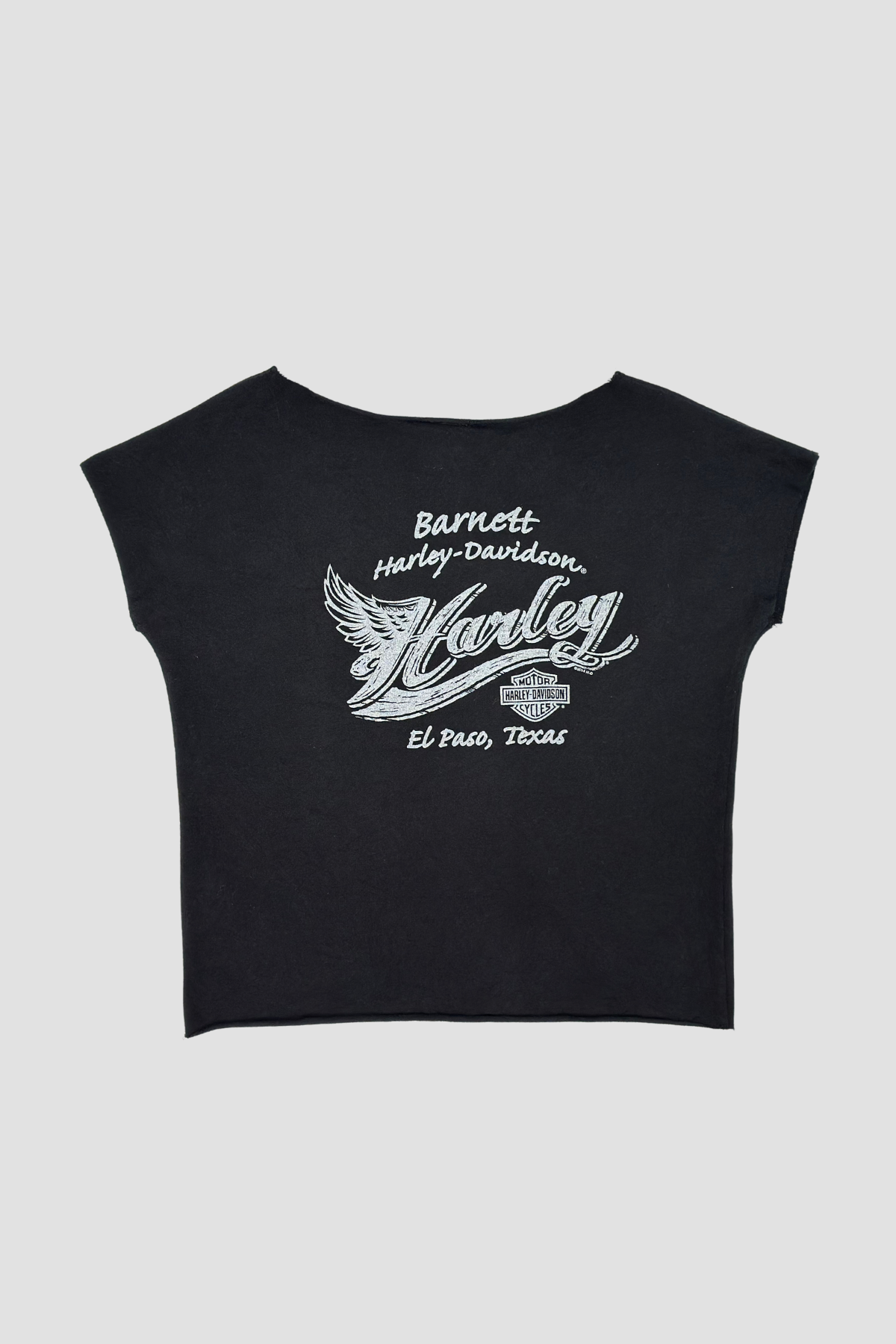 Harley Davidson Black Crop Top