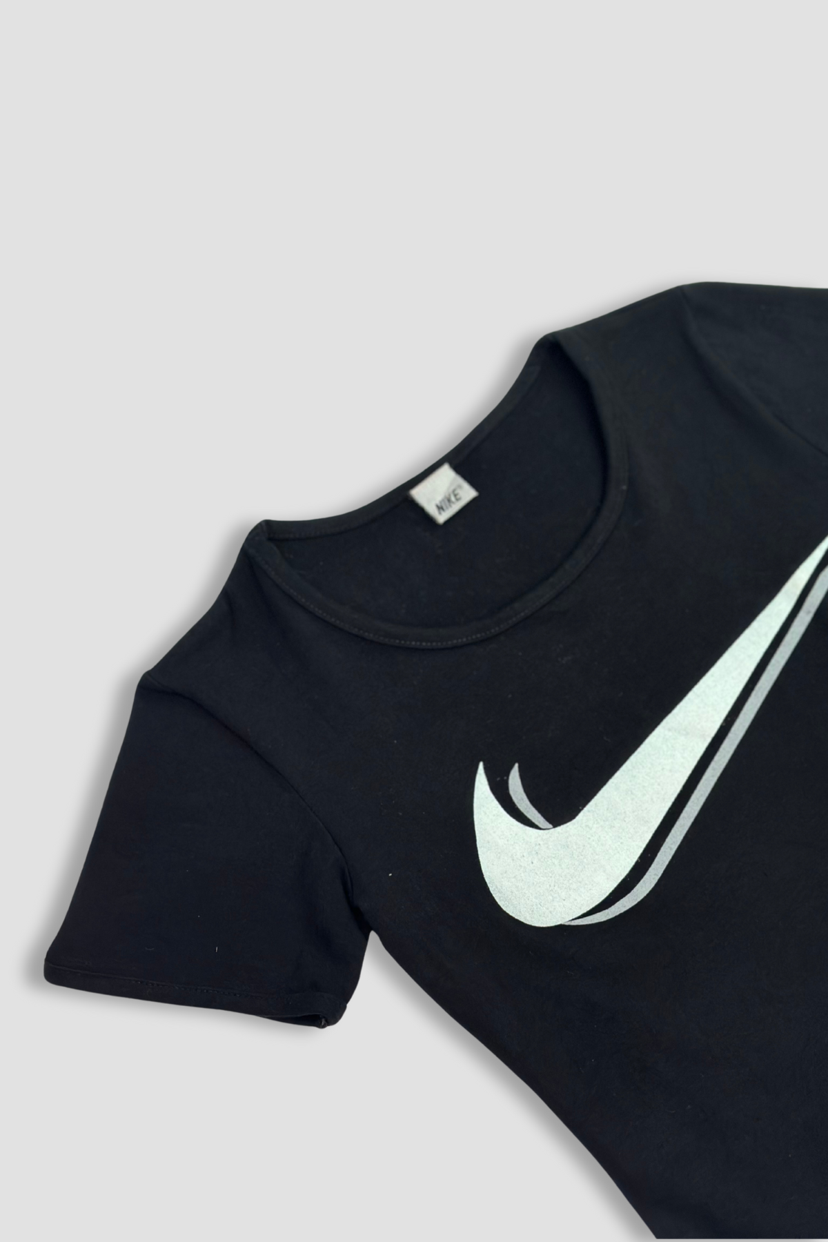 Nike Round Neck Black T-Shirt