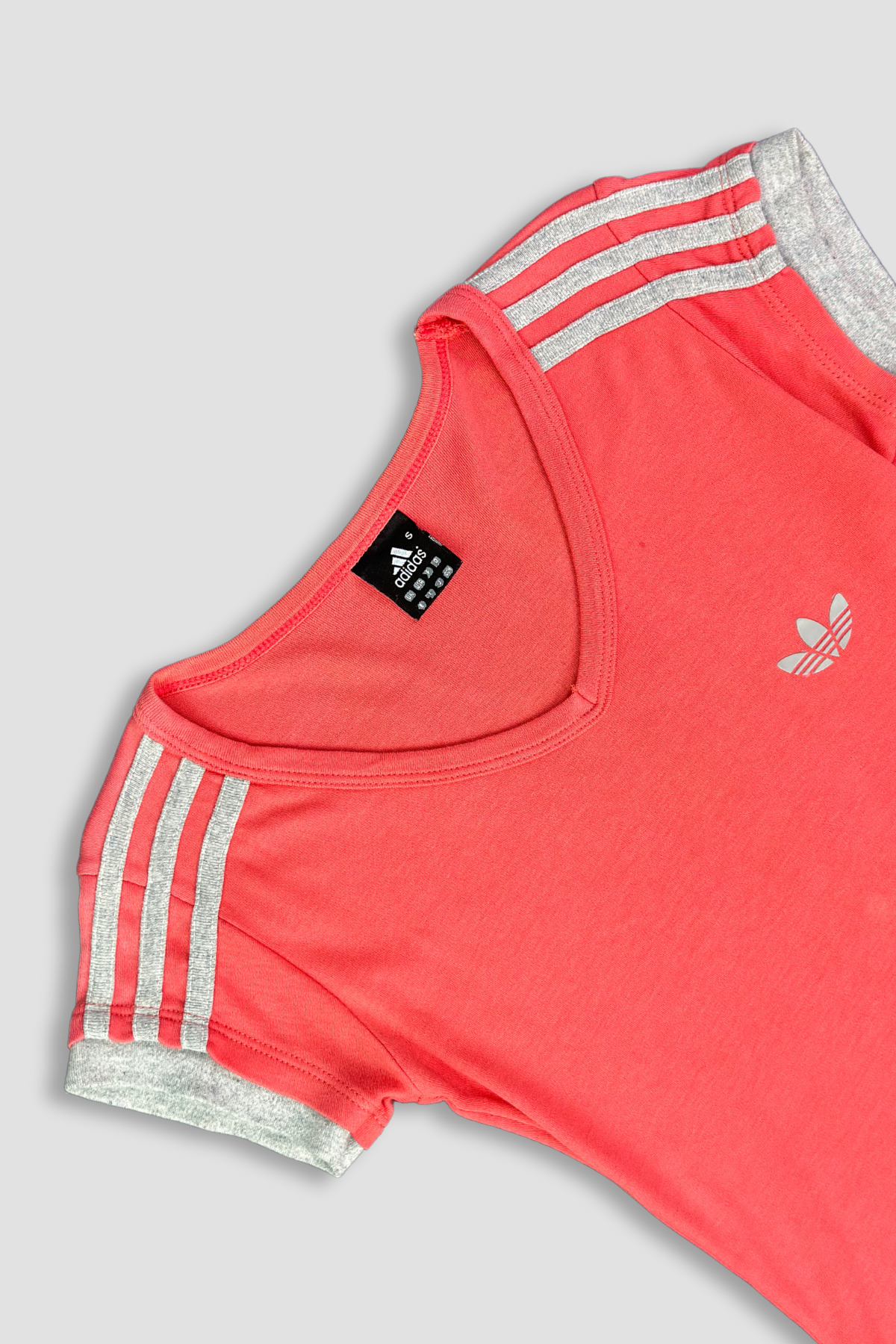 Adidas Baby V-Neck 3 Striped Shirt