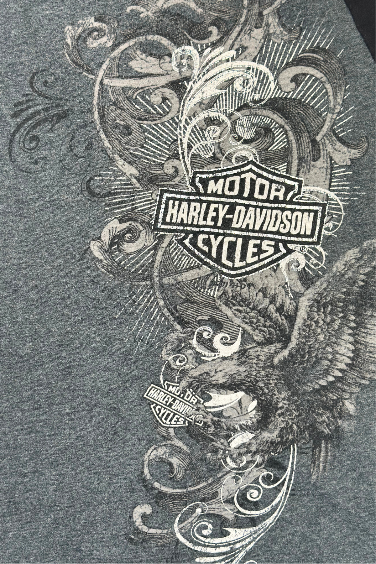 Harley Davidson Cut Out Shirt