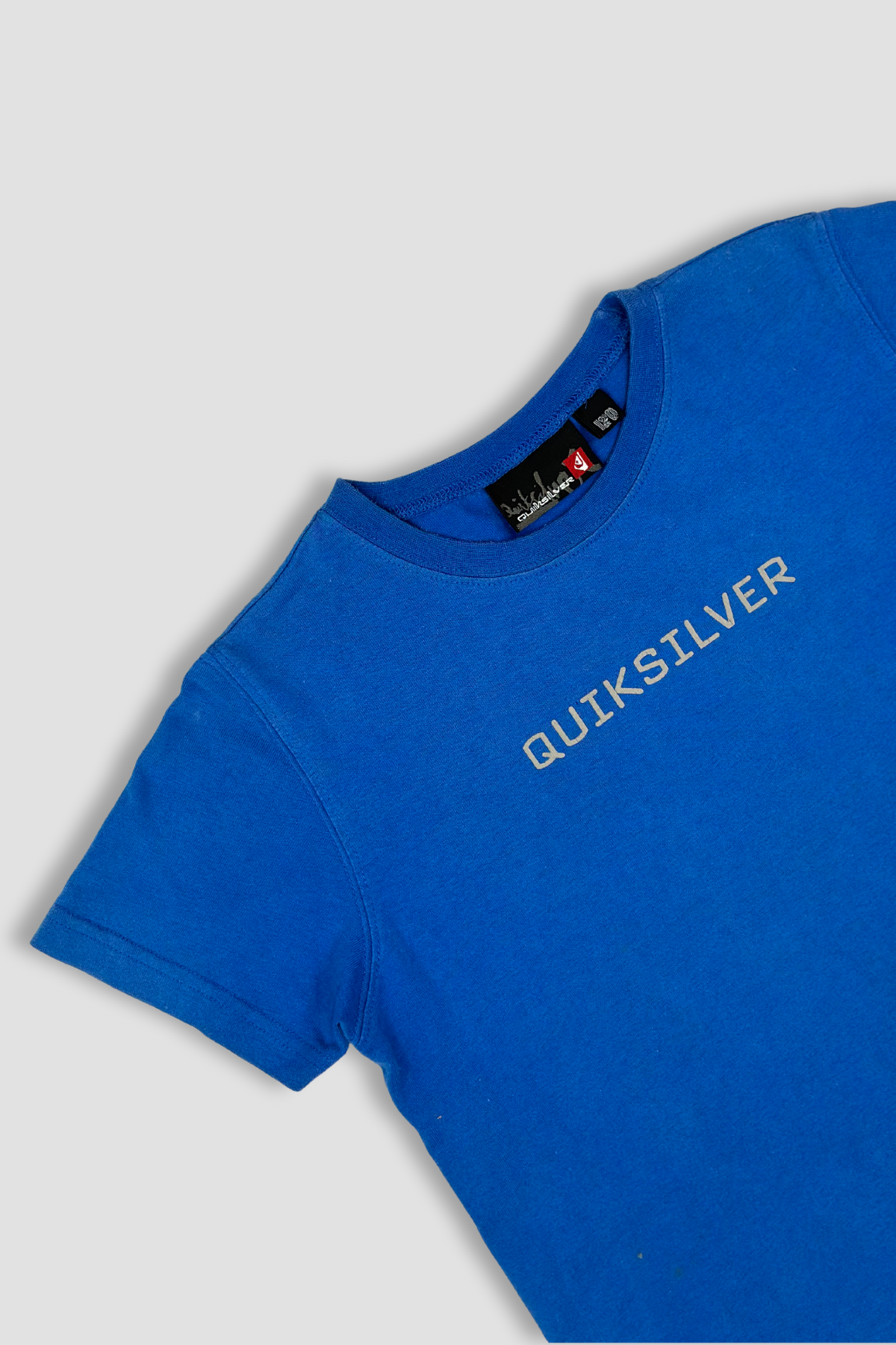 Quiksilver Blue Crew Neck T-shirt