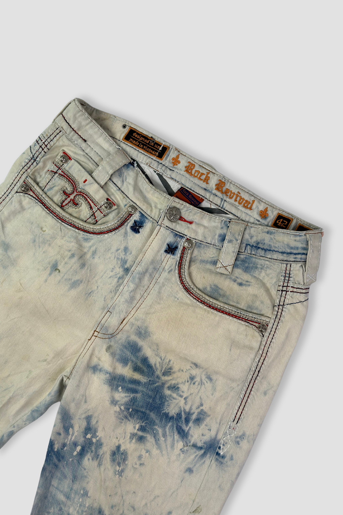 Rock Revival Acid Wash Jeans