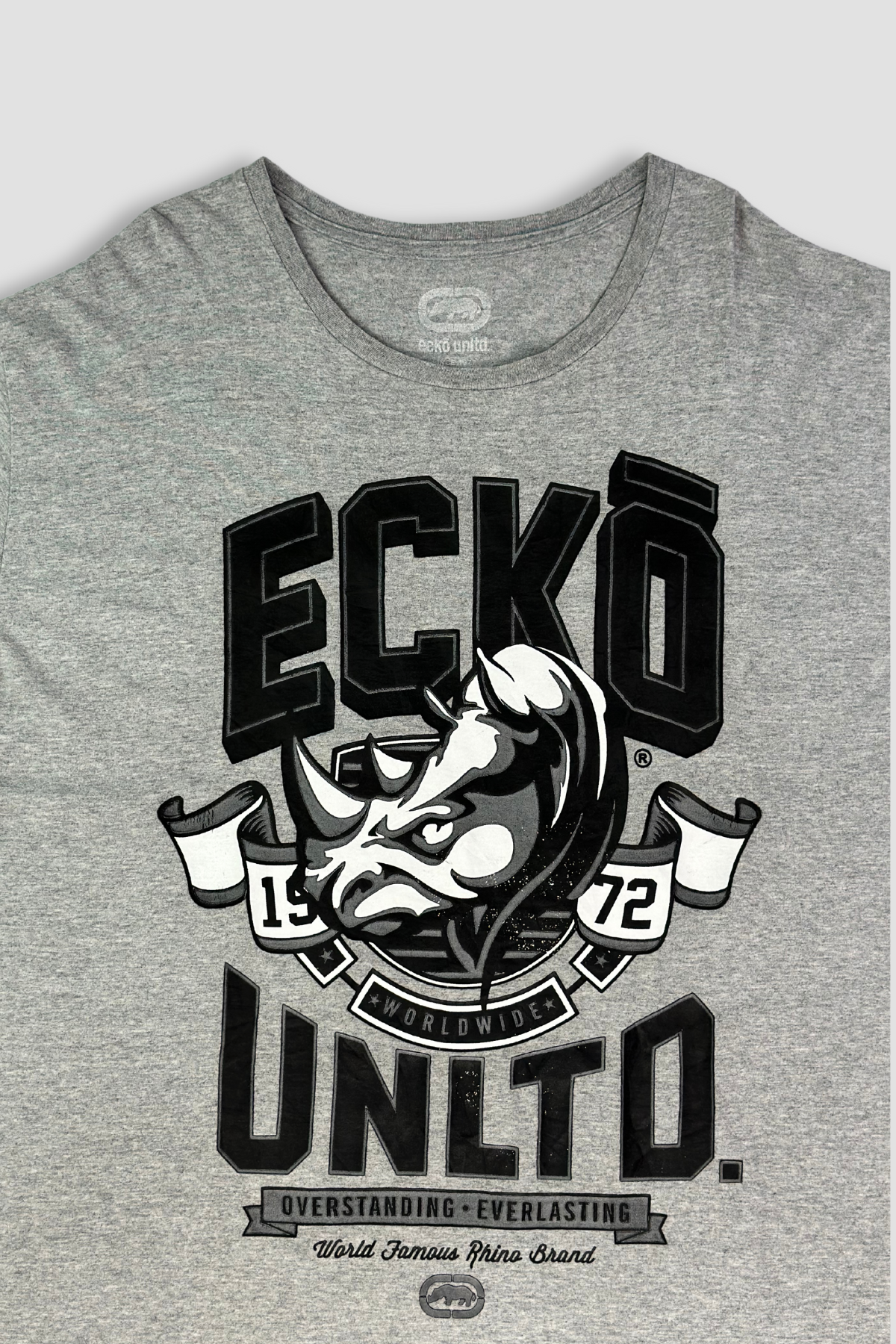 Ecko Unltd. Men's Oversize Crew Neck Graphic Logo T-Shirt