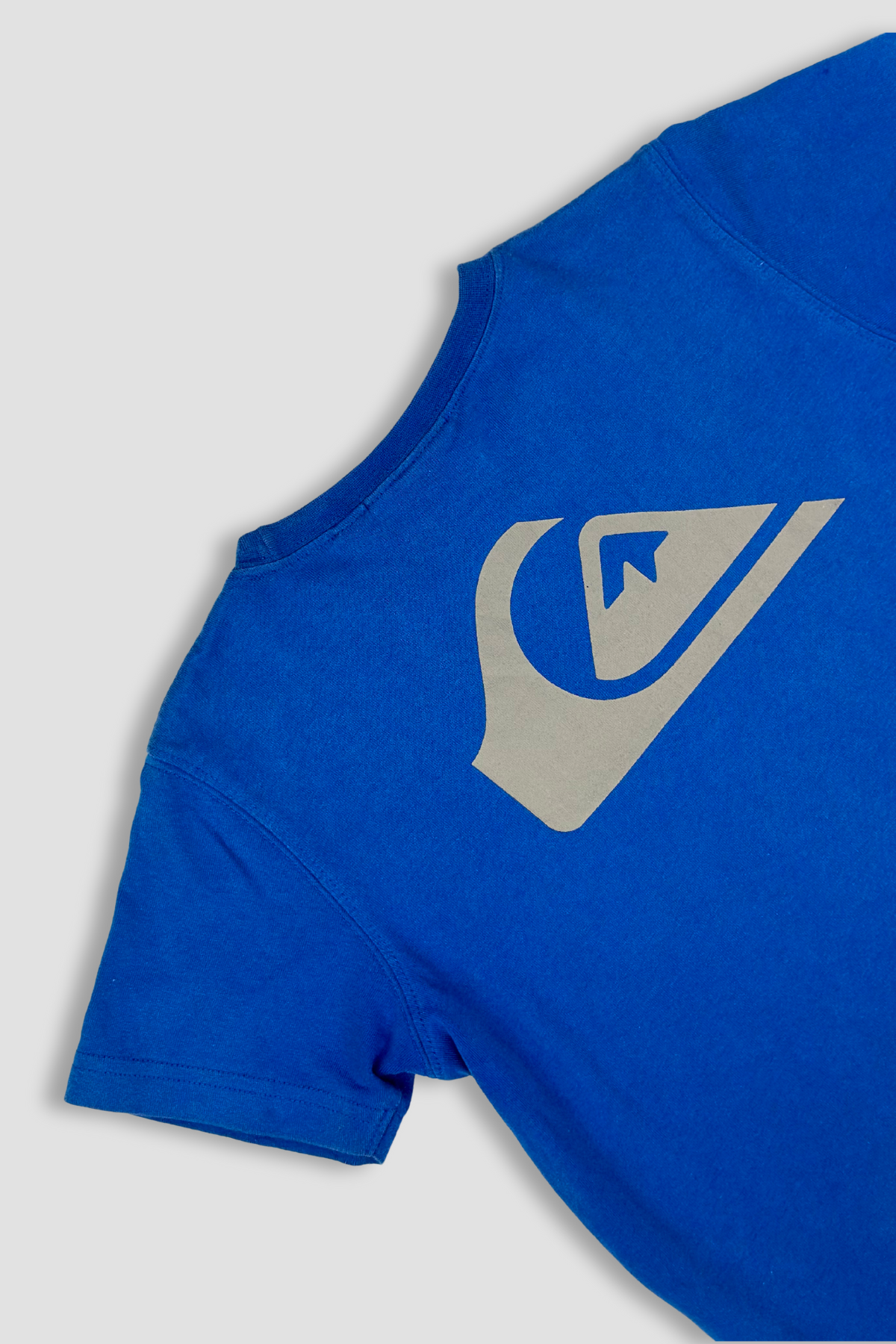 Quiksilver Blue Crew Neck T-shirt