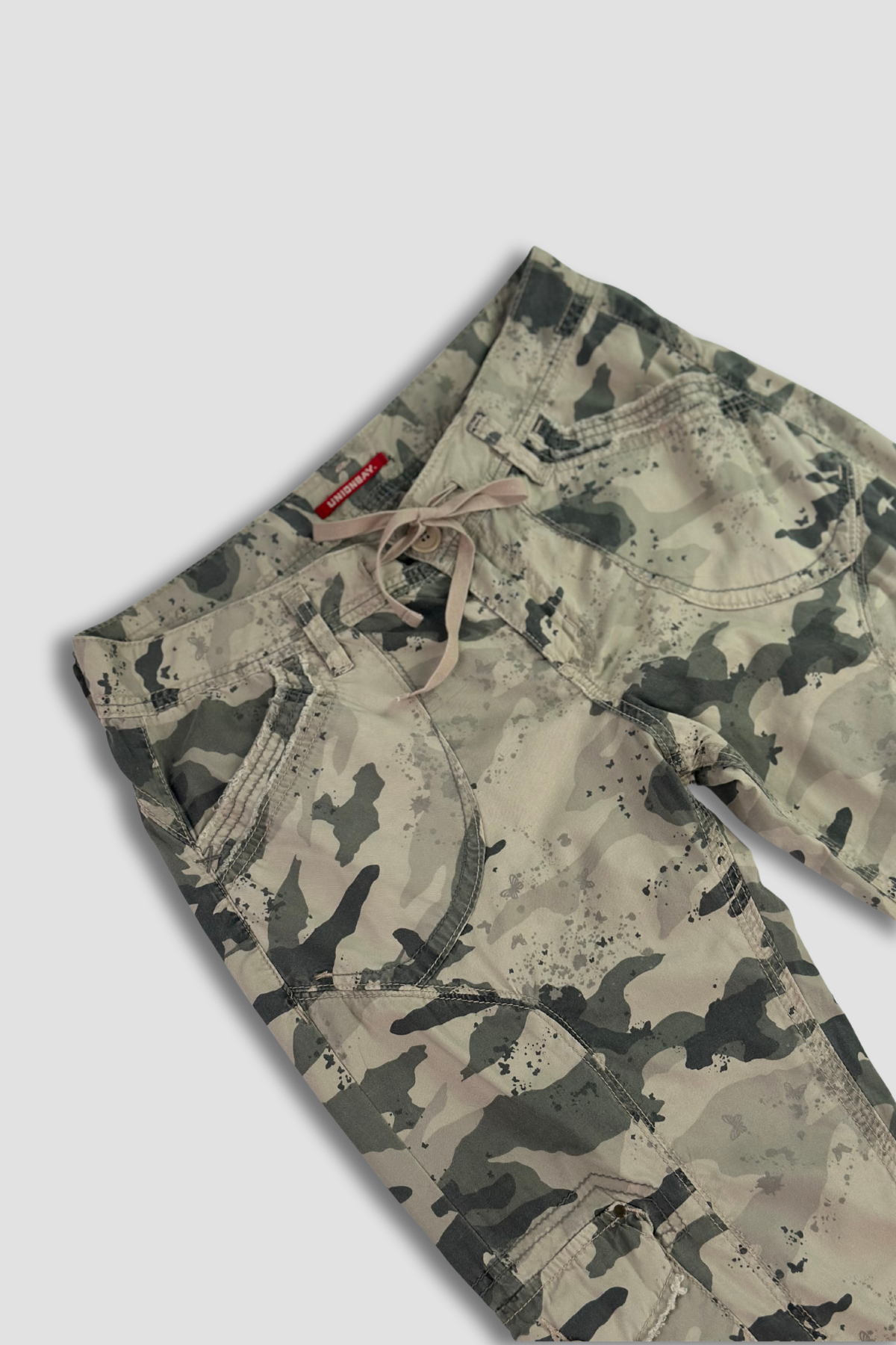 Unionbay Drawstring Camo Cargo Pants