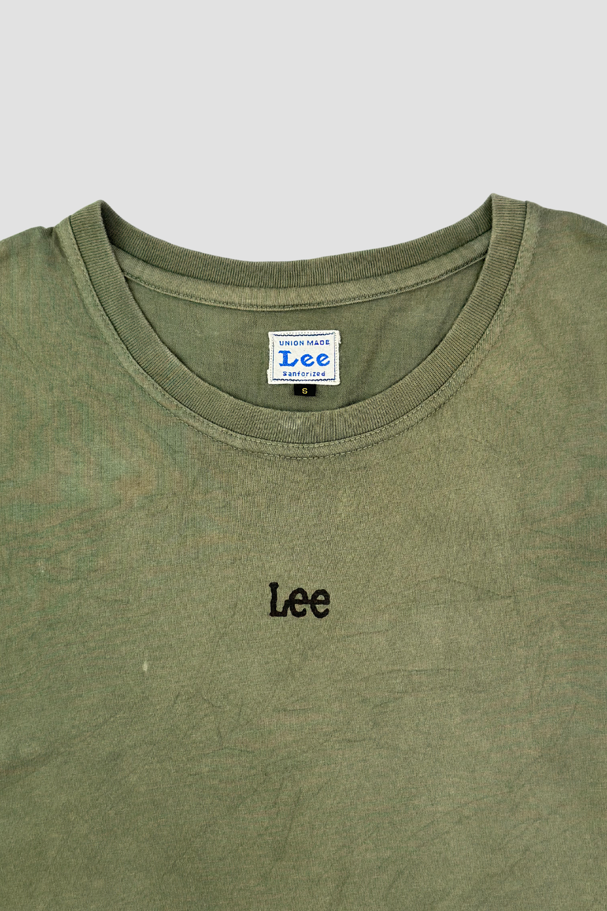 Lee Jeans Sanforized Round Neck T-Shirt