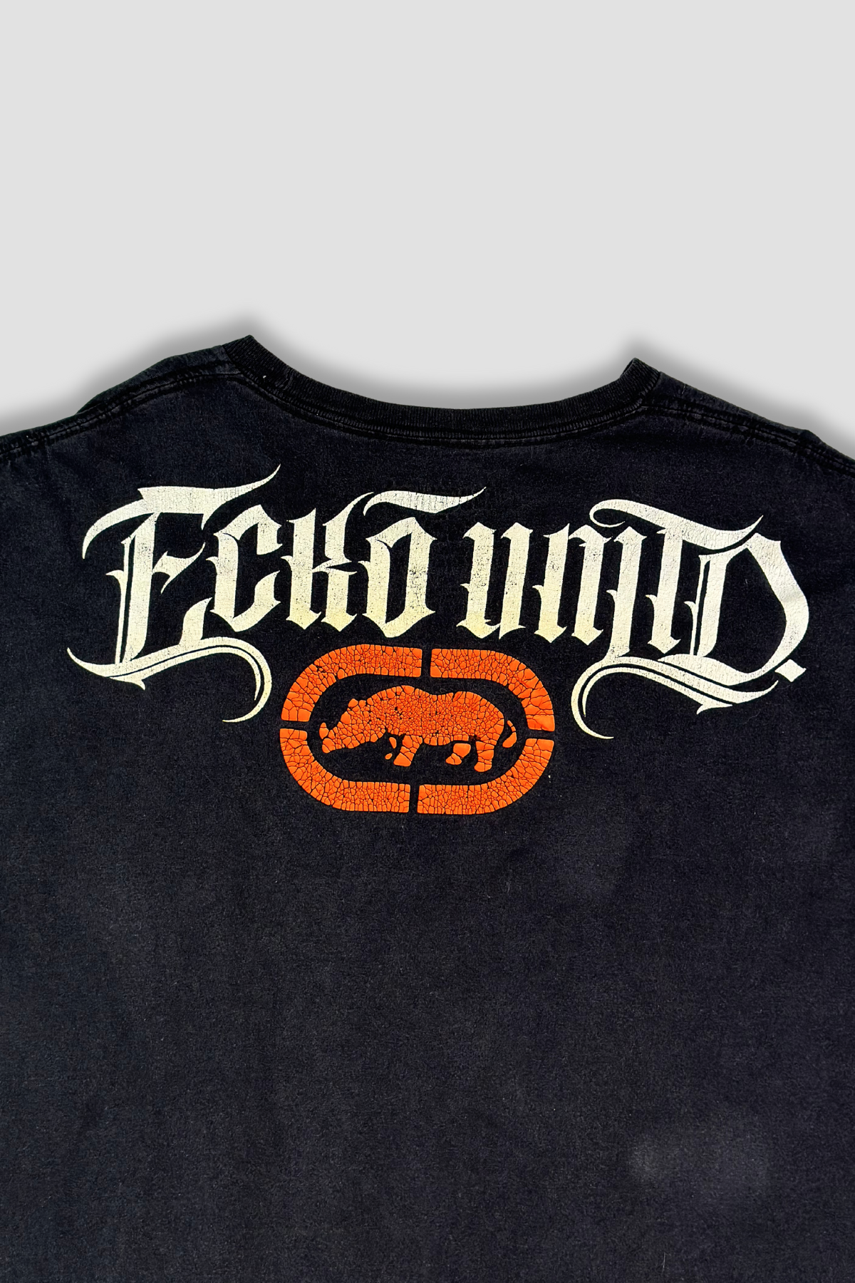 Eckō Unltd. Men's Patched Black T-shirt