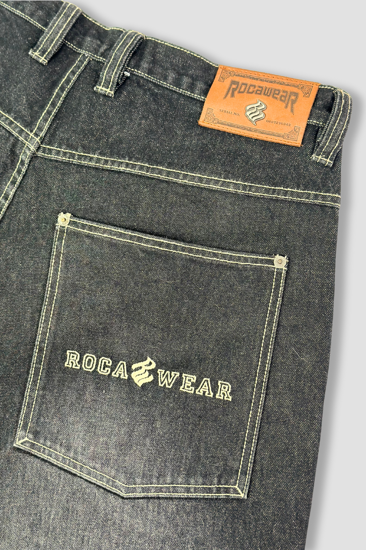 Rocawear Wide Leg Dark Denim Jeans